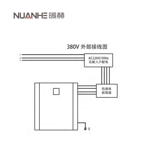 電鍋爐連接圖