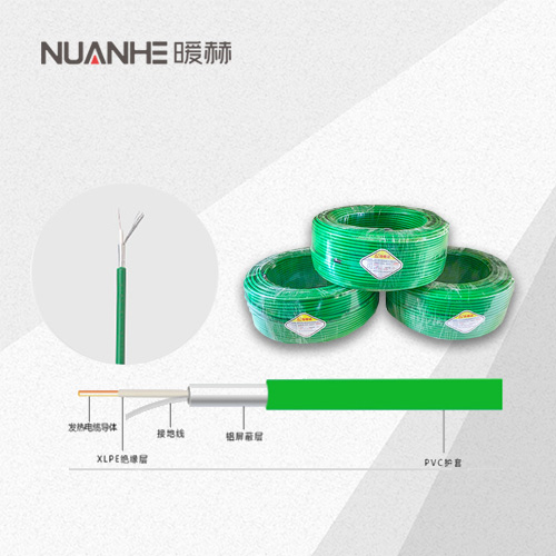 耐高溫金屬發(fā)熱電纜結(jié)構(gòu)